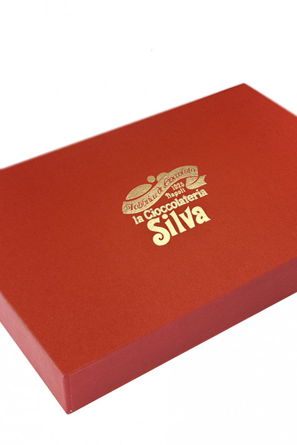 Scatola rossa e oro da 48...