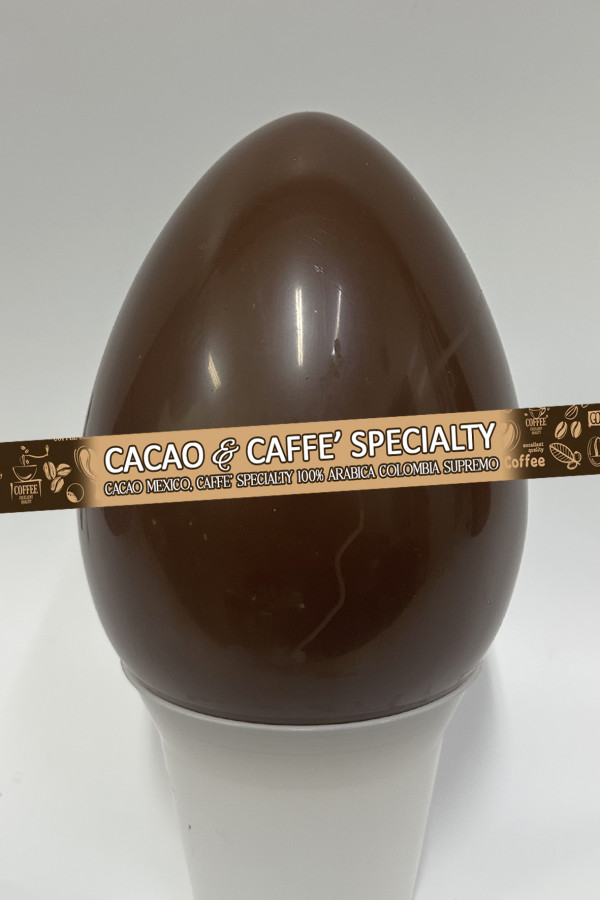 Uovo Fondente al caffè 100%...