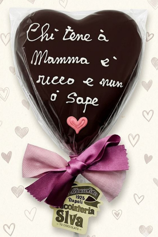 Cuore di cioccolato "Chi...